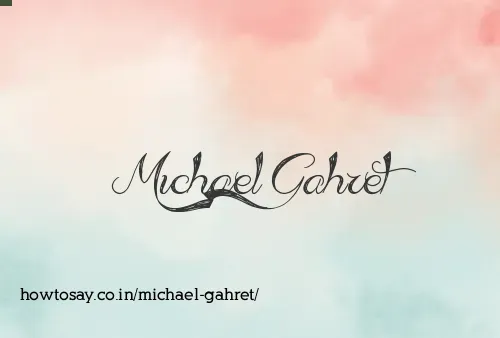 Michael Gahret