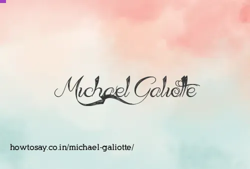 Michael Galiotte