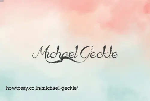 Michael Geckle
