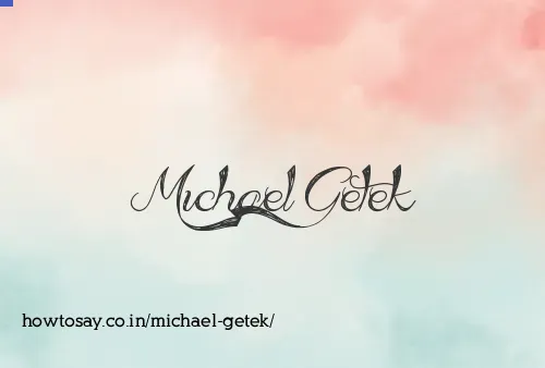 Michael Getek
