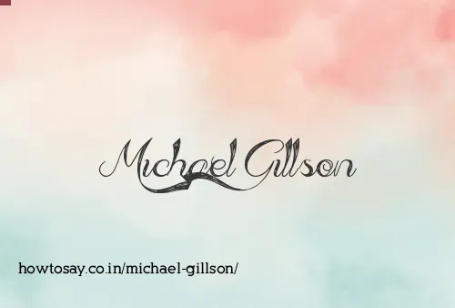 Michael Gillson