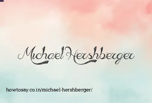 Michael Hershberger