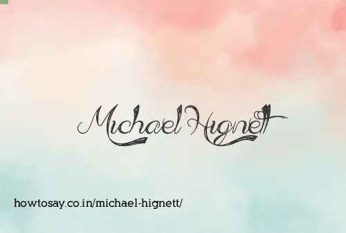 Michael Hignett
