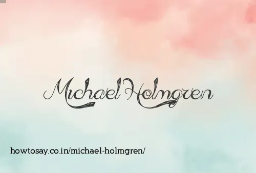 Michael Holmgren