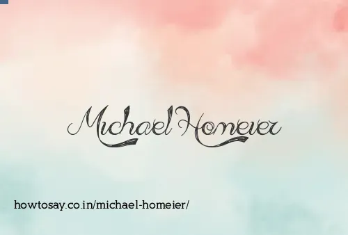 Michael Homeier