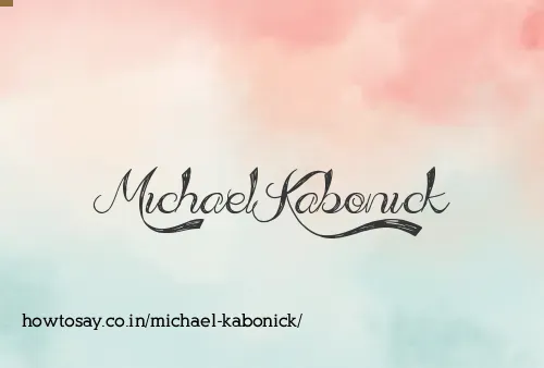 Michael Kabonick