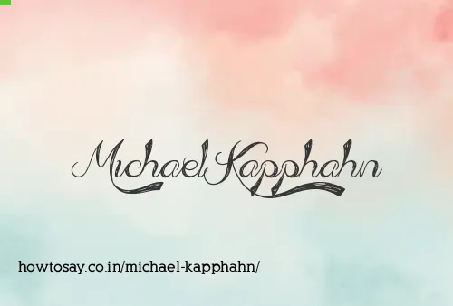 Michael Kapphahn