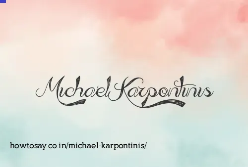 Michael Karpontinis