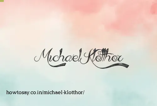 Michael Klotthor