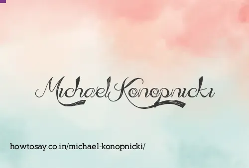 Michael Konopnicki