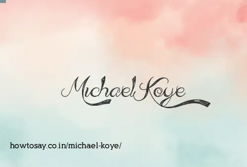 Michael Koye