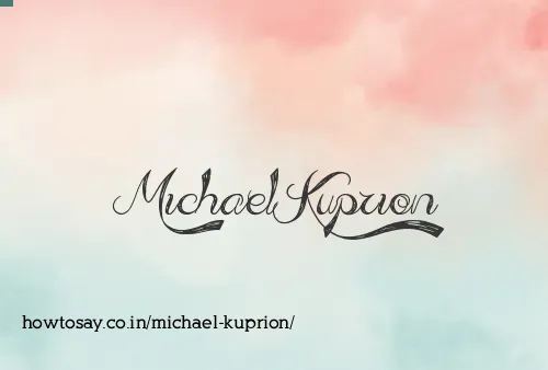 Michael Kuprion