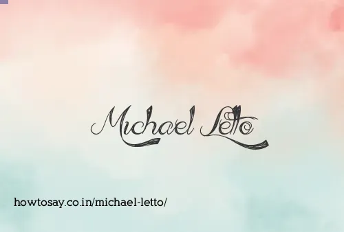 Michael Letto