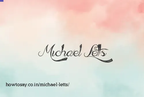 Michael Letts
