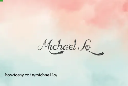 Michael Lo