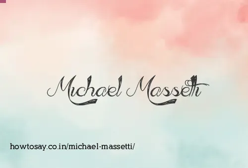 Michael Massetti