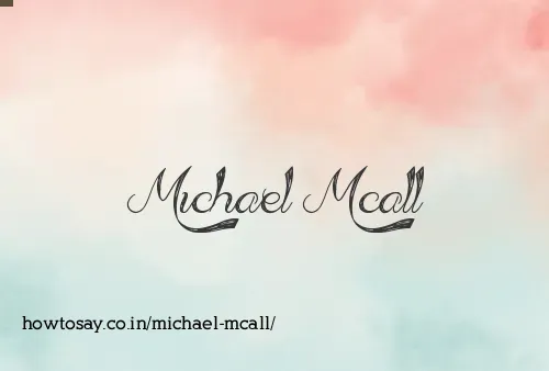 Michael Mcall