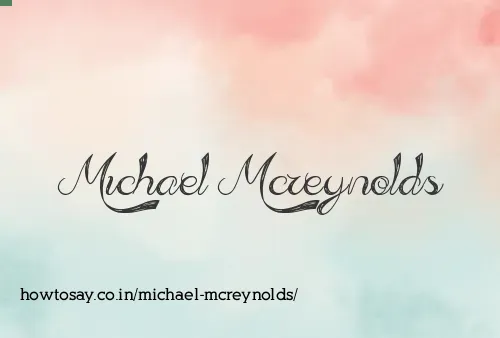Michael Mcreynolds