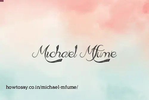 Michael Mfume