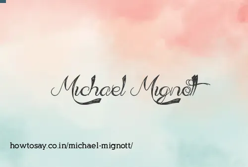 Michael Mignott