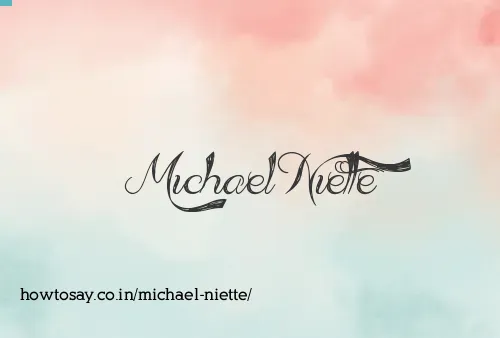 Michael Niette