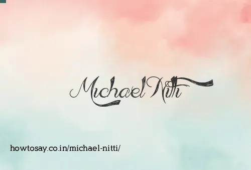 Michael Nitti