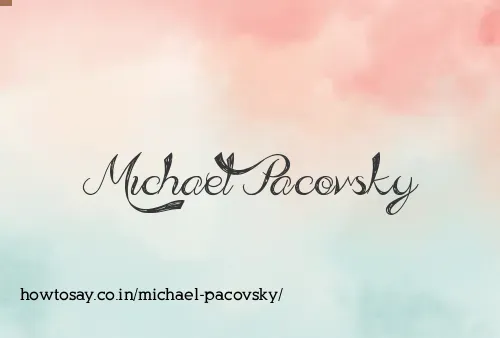 Michael Pacovsky