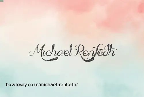 Michael Renforth