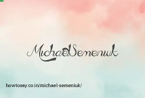 Michael Semeniuk