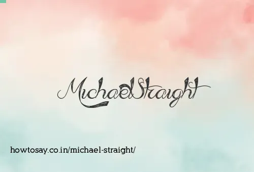 Michael Straight