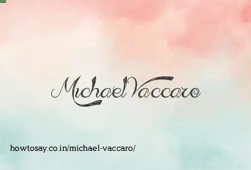 Michael Vaccaro