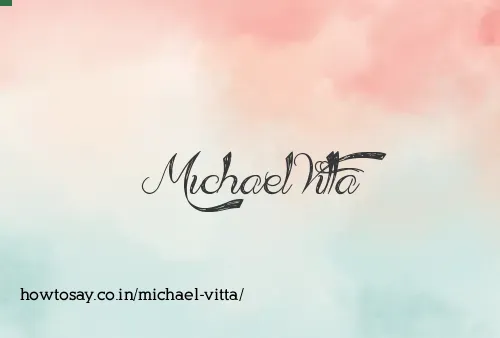Michael Vitta