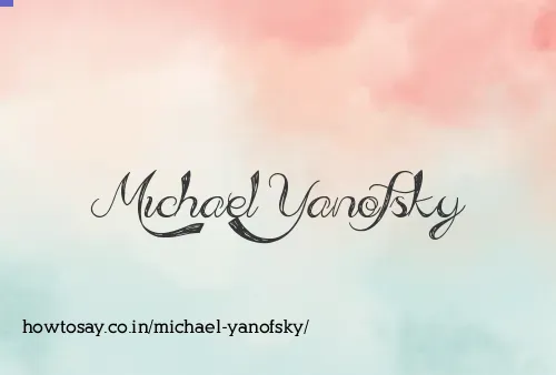 Michael Yanofsky