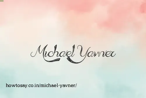 Michael Yavner