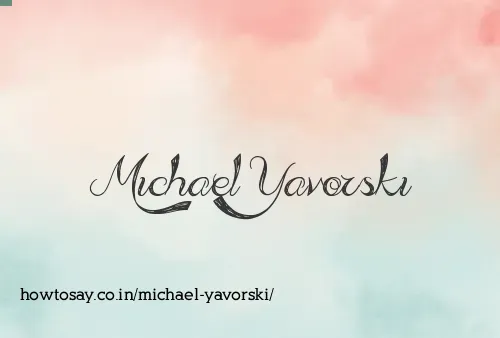 Michael Yavorski