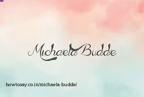 Michaela Budde