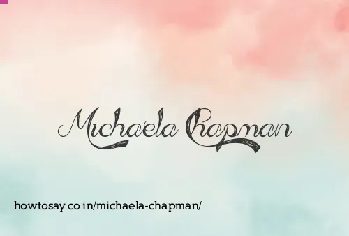 Michaela Chapman