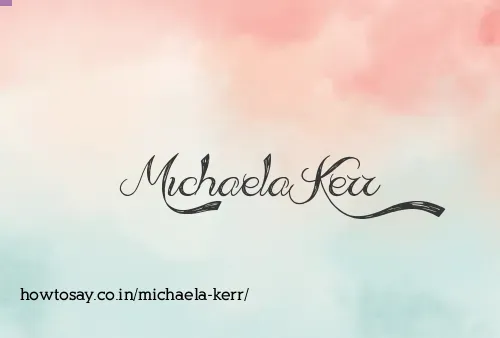 Michaela Kerr