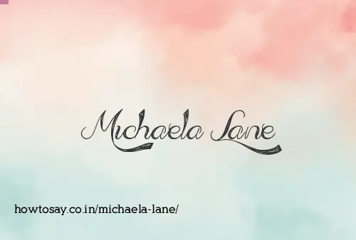 Michaela Lane