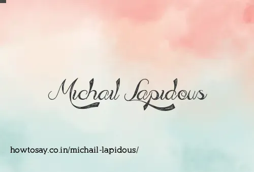Michail Lapidous