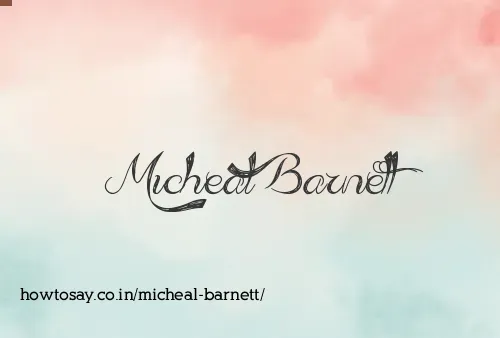 Micheal Barnett