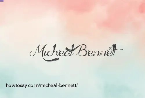 Micheal Bennett