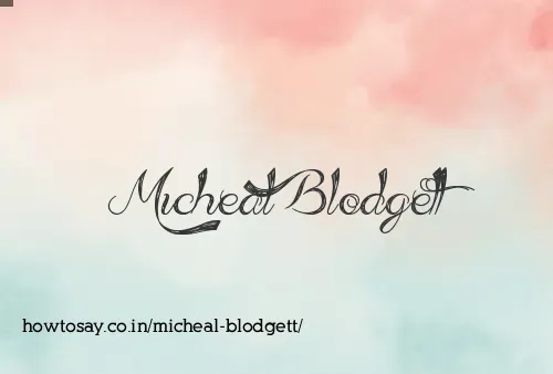 Micheal Blodgett
