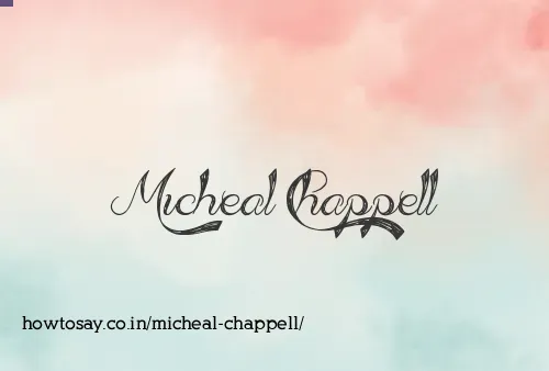 Micheal Chappell