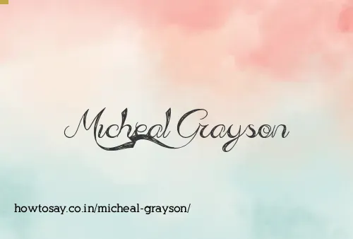 Micheal Grayson