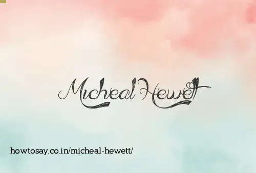Micheal Hewett