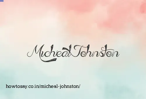 Micheal Johnston