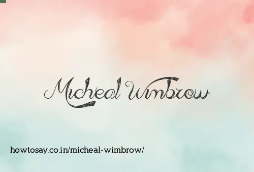 Micheal Wimbrow