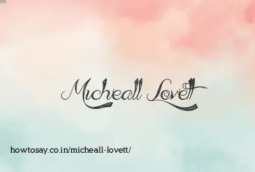Micheall Lovett