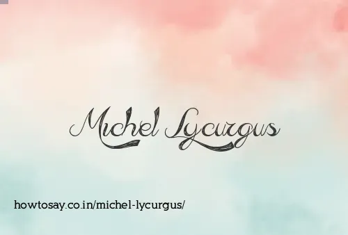 Michel Lycurgus